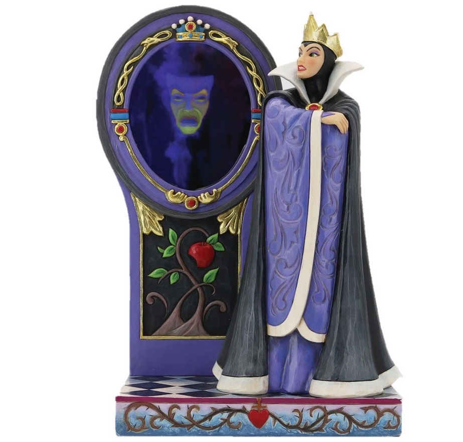Pre-Order Disney Traditions Snow White Evil Queen Mirror Scene